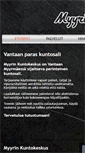 Mobile Screenshot of myyrinkuntokeskus.fi
